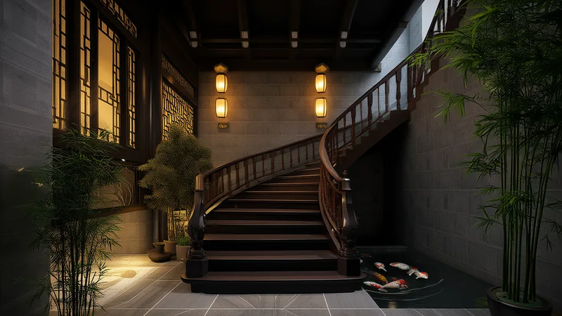 Staircase Feng Shui: Direction, Shape & Placement