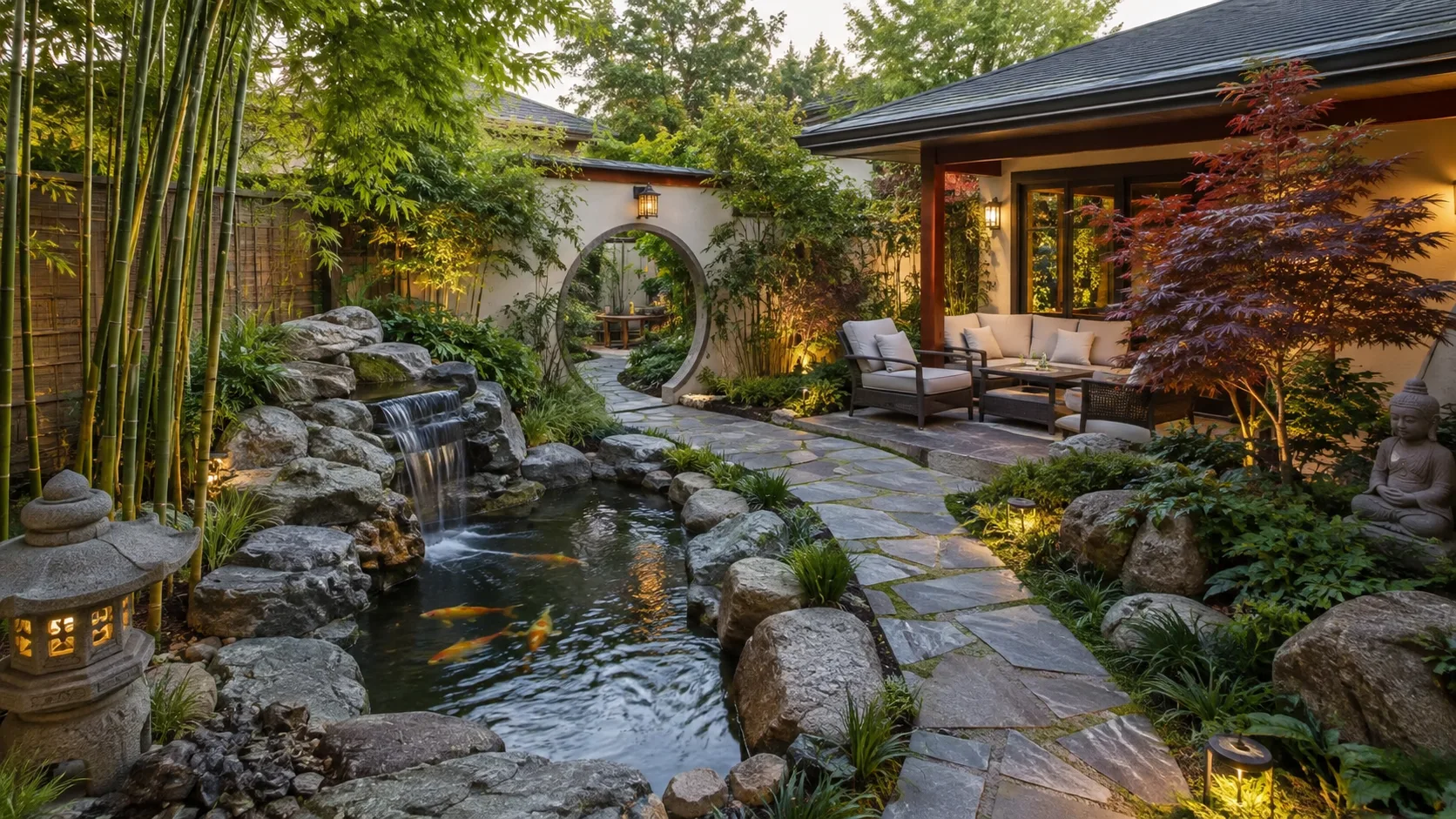 Western living room redesigned with Chinese Feng Shui wealth principles