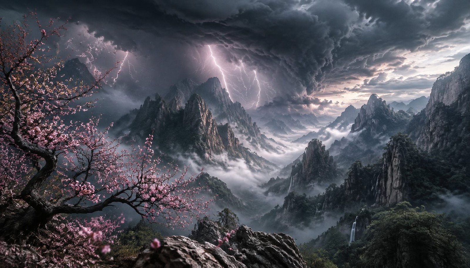 Spring Thunder Over Chinese Mountain Awakening the Sleeping Earth – Jingzhe Awakening Wallpaper