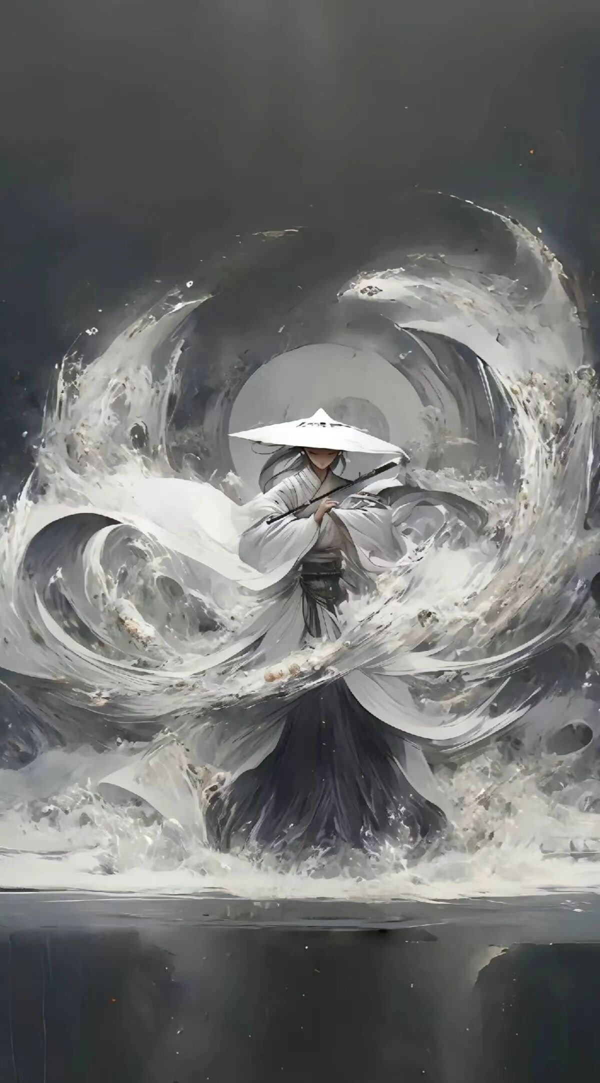 Laoshan Taoist Story Good Luck Wallpaper – Wisdom Takes Time