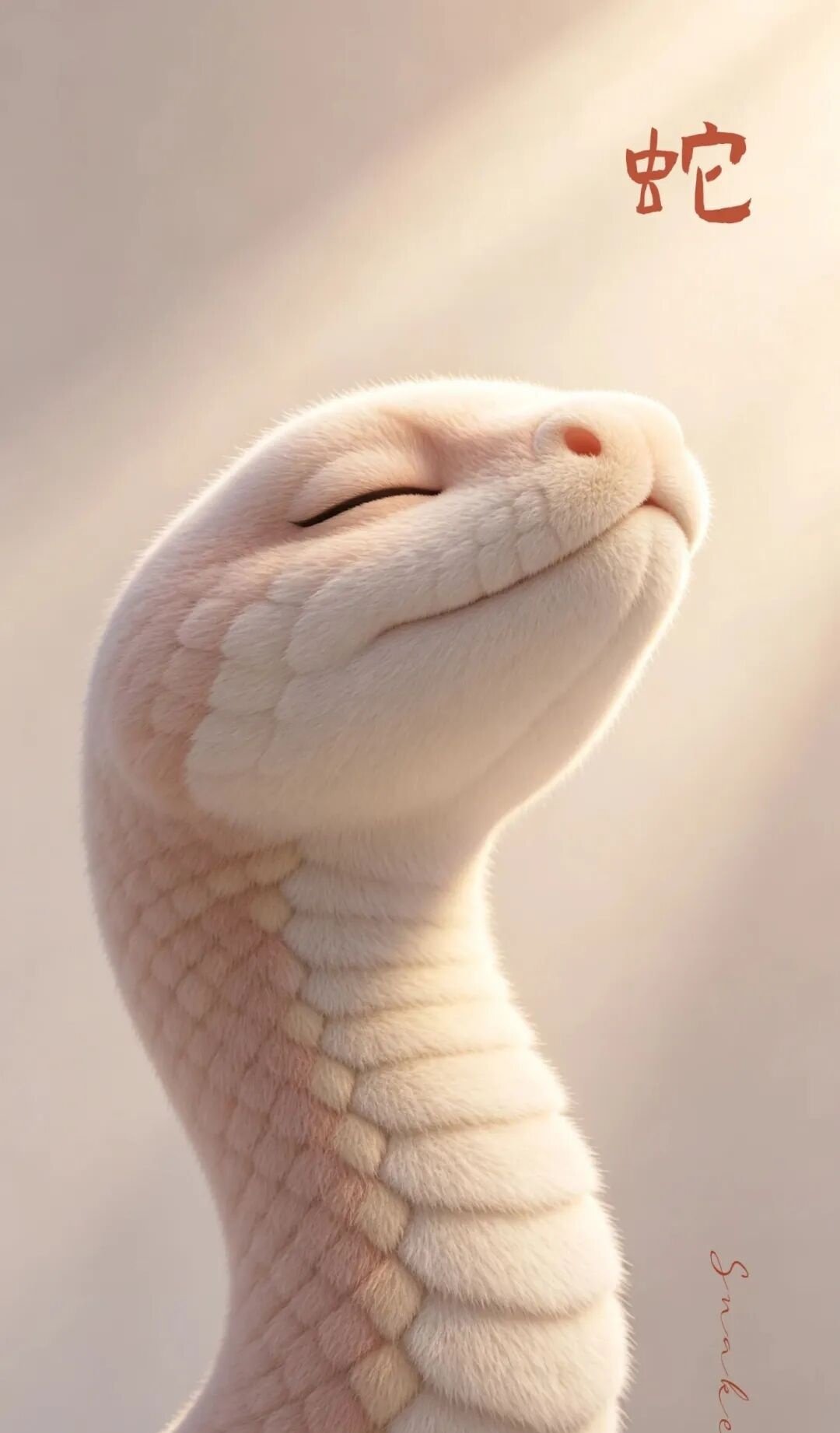 Chinese Snake Zodiac Good Luck Wallpaper – Wisdom and Intuition