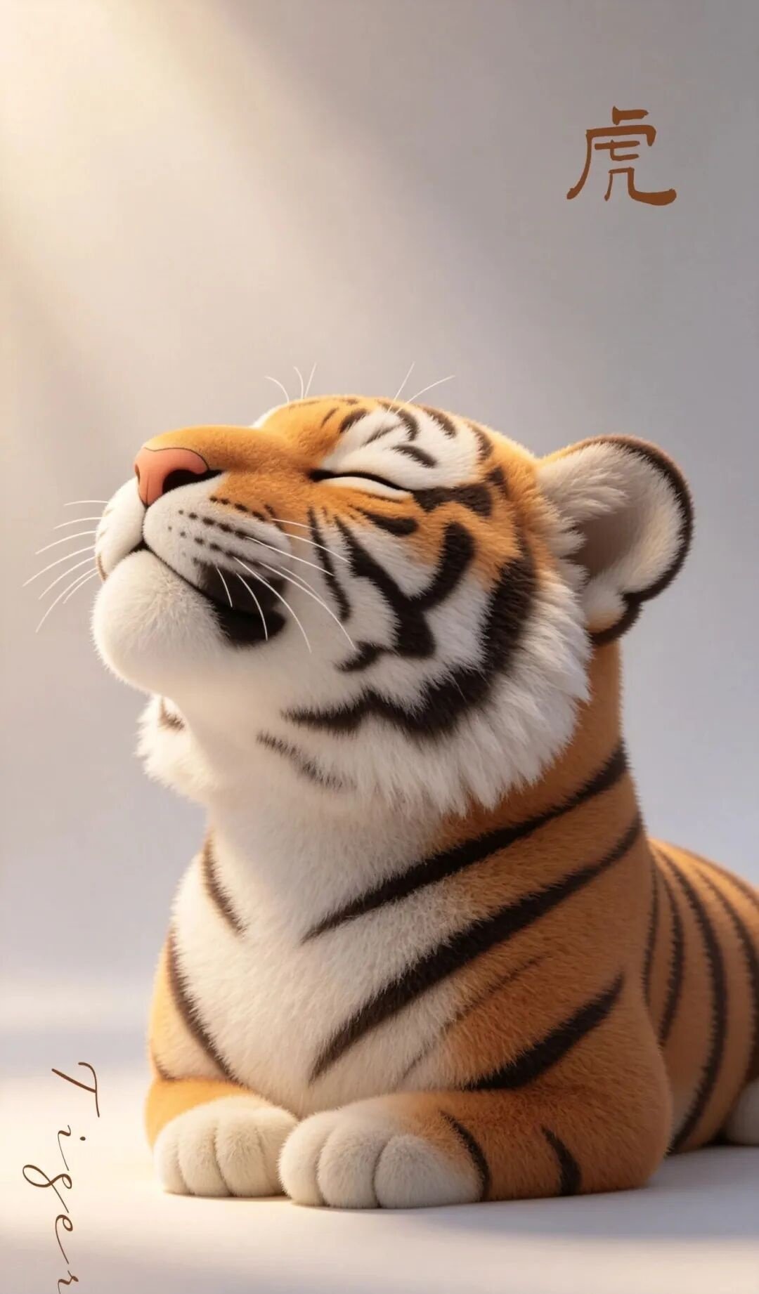 Chinese Tiger Zodiac Good Luck Wallpaper – Courage and Protection