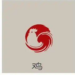 Rooster zodiac icon